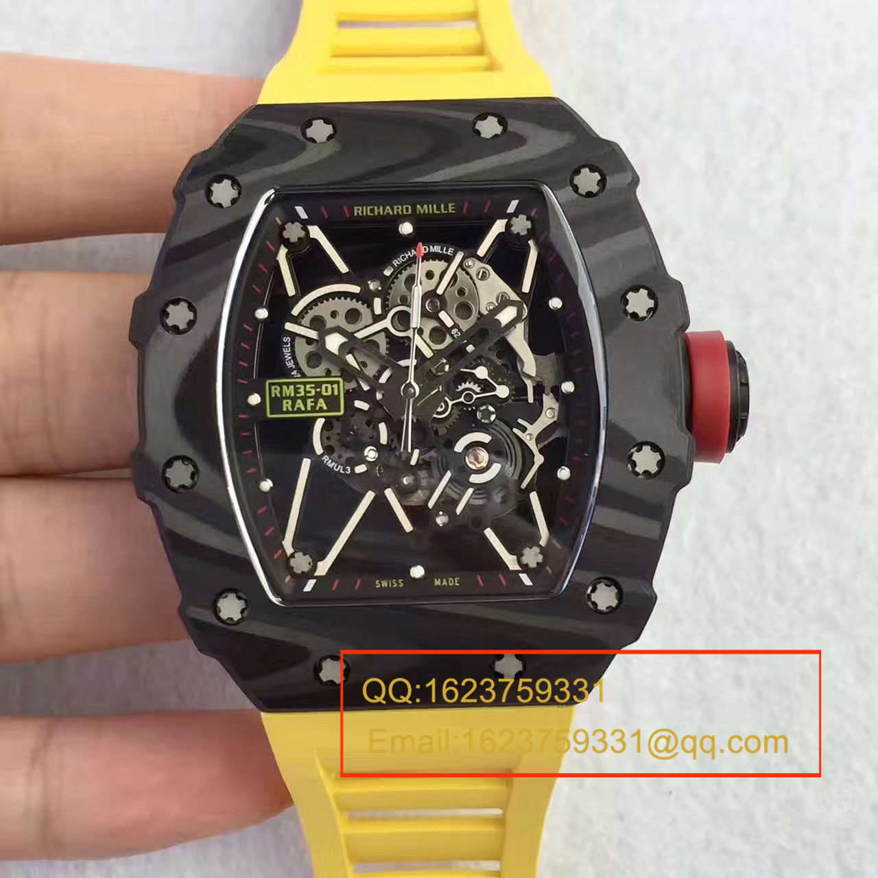   独家视频评测KV  理查德米勒男士系列RM 35-01 RAFAEL NADAL腕表 / 理查德米勒RM035-01