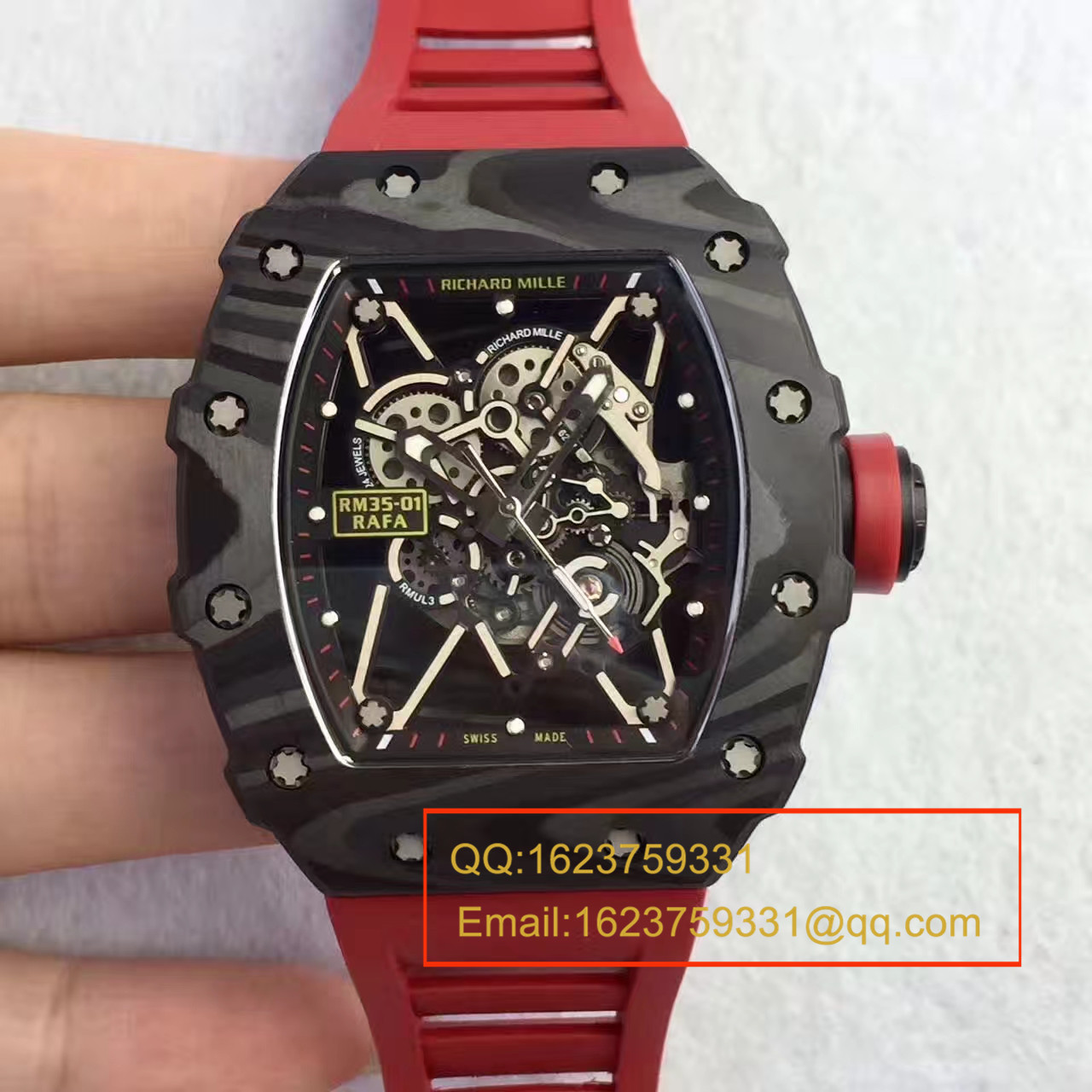   独家视频评测KV  理查德米勒男士系列RM 35-01 RAFAEL NADAL腕表 / 理查德米勒RM035-01