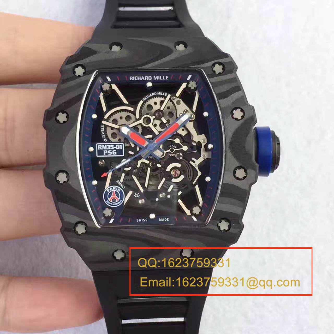   独家视频评测KV  理查德米勒男士系列RM 35-01 RAFAEL NADAL腕表 / 理查德米勒RM035-01