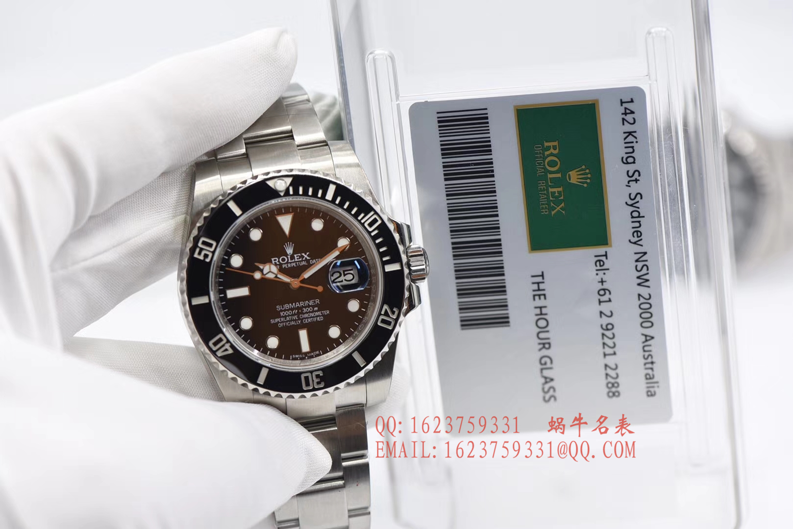   AR  劳力士潜航者型系列116610LN-97200 黑盘腕表(黑水鬼) / R140