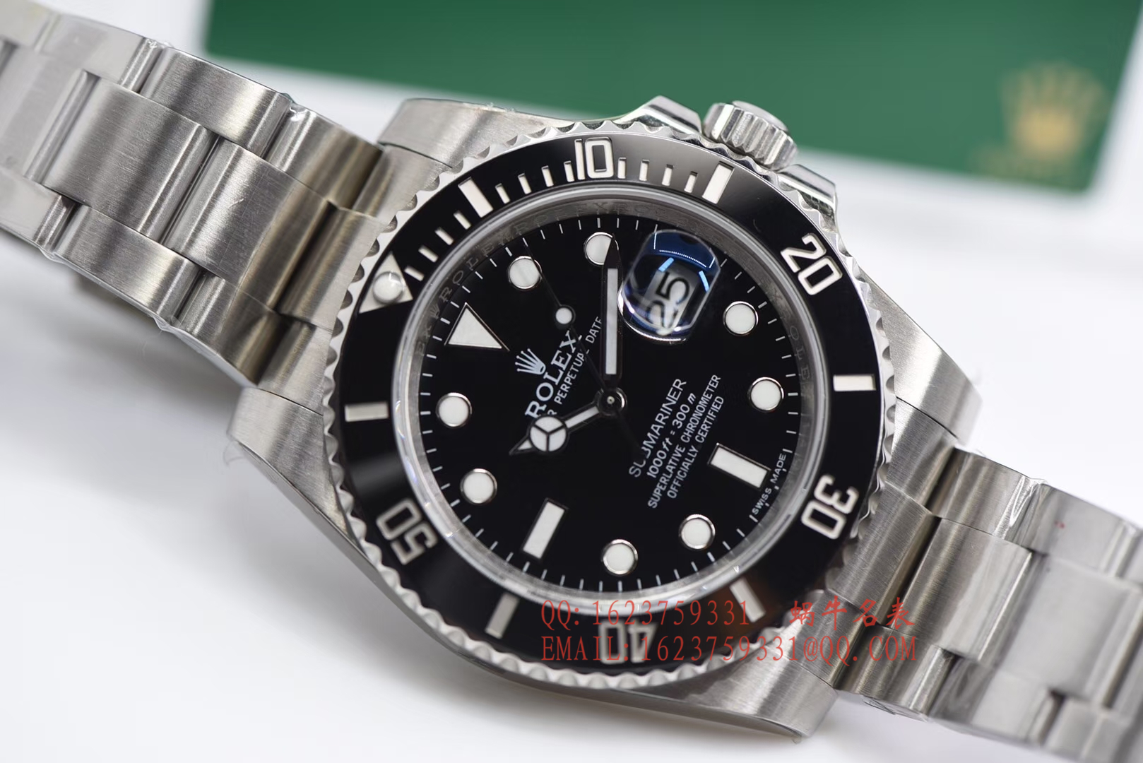   AR  劳力士潜航者型系列116610LN-97200 黑盘腕表(黑水鬼) / R140
