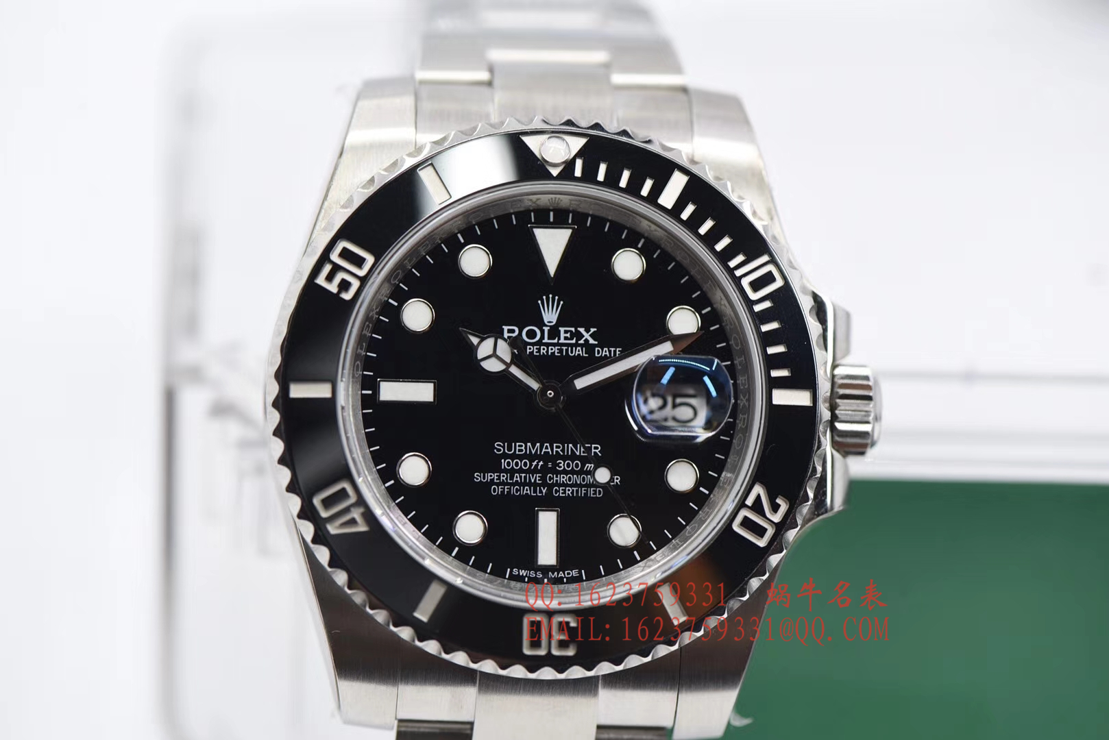   AR  劳力士潜航者型系列116610LN-97200 黑盘腕表(黑水鬼) / R140
