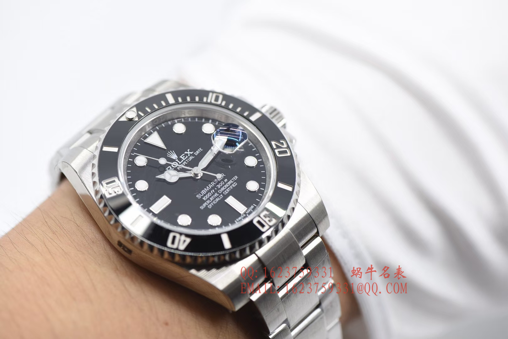   AR  劳力士潜航者型系列116610LN-97200 黑盘腕表(黑水鬼) / R140