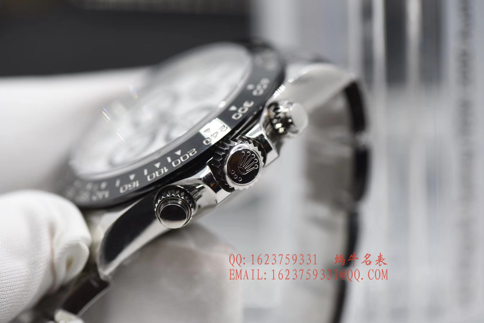   AR  劳力士宇宙计型迪通拿系列116500LN-78590白盘腕表《熊猫迪通拿》 / RBI022