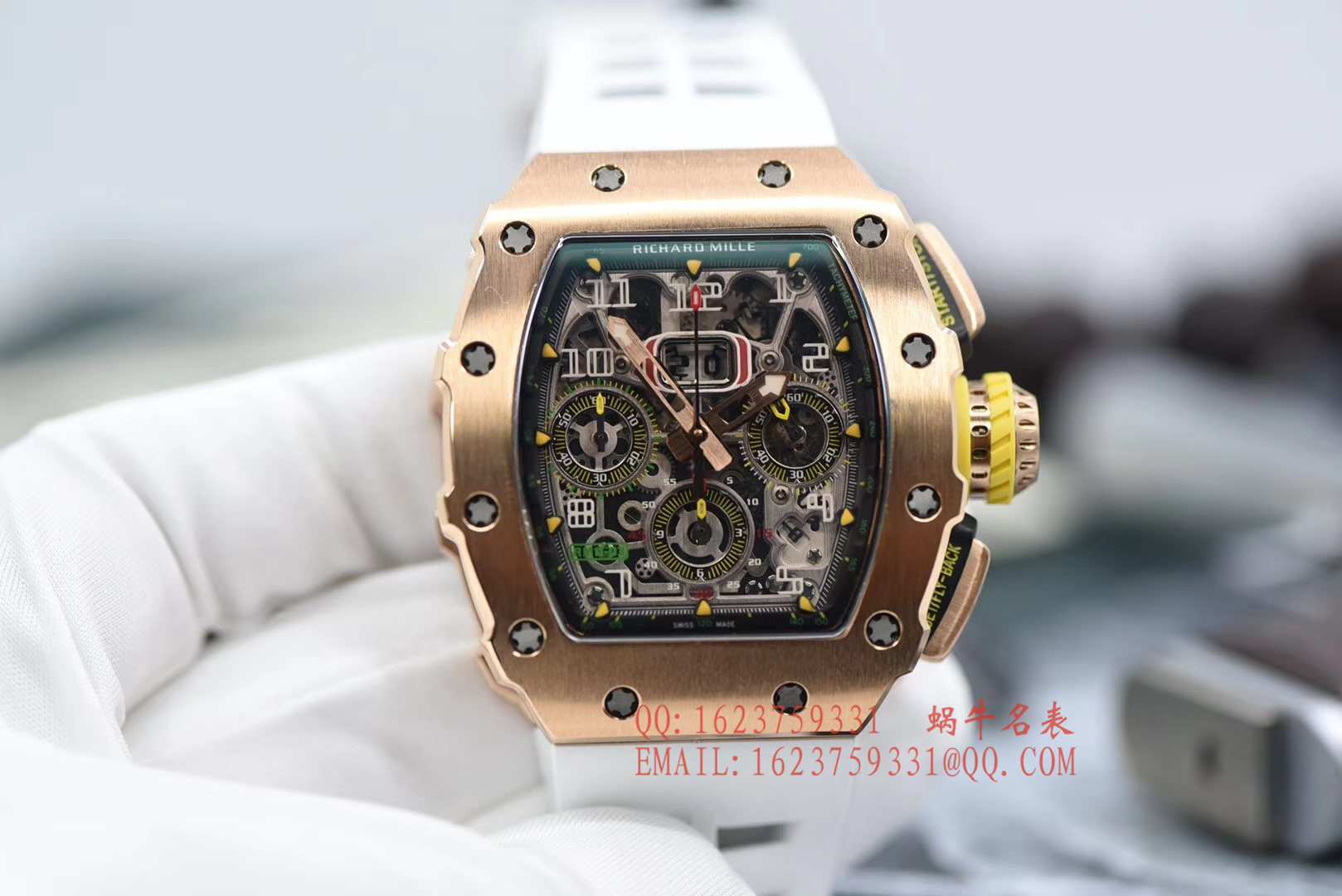   独家视频评测KV  里查德米尔RICHARD MILLE男士系列RM 11-03RG腕表 / RM 011D