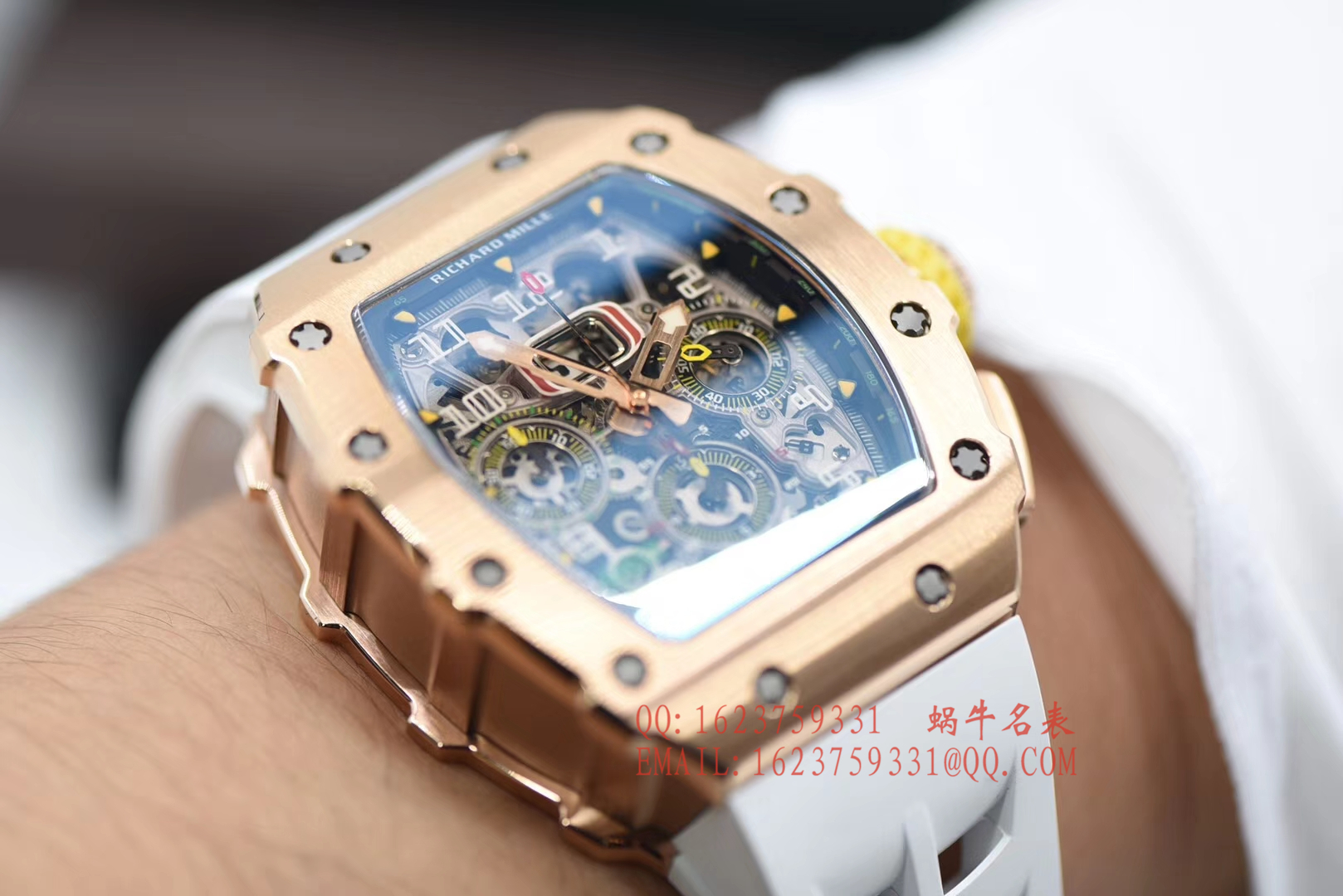   独家视频评测KV  里查德米尔RICHARD MILLE男士系列RM 11-03RG腕表 / RM 011D