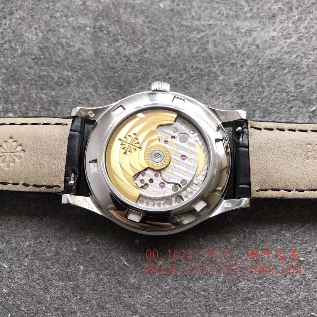   台湾  百达翡丽Patek Philippe-古典表系列 5296G-010男士机械手表 / BD135