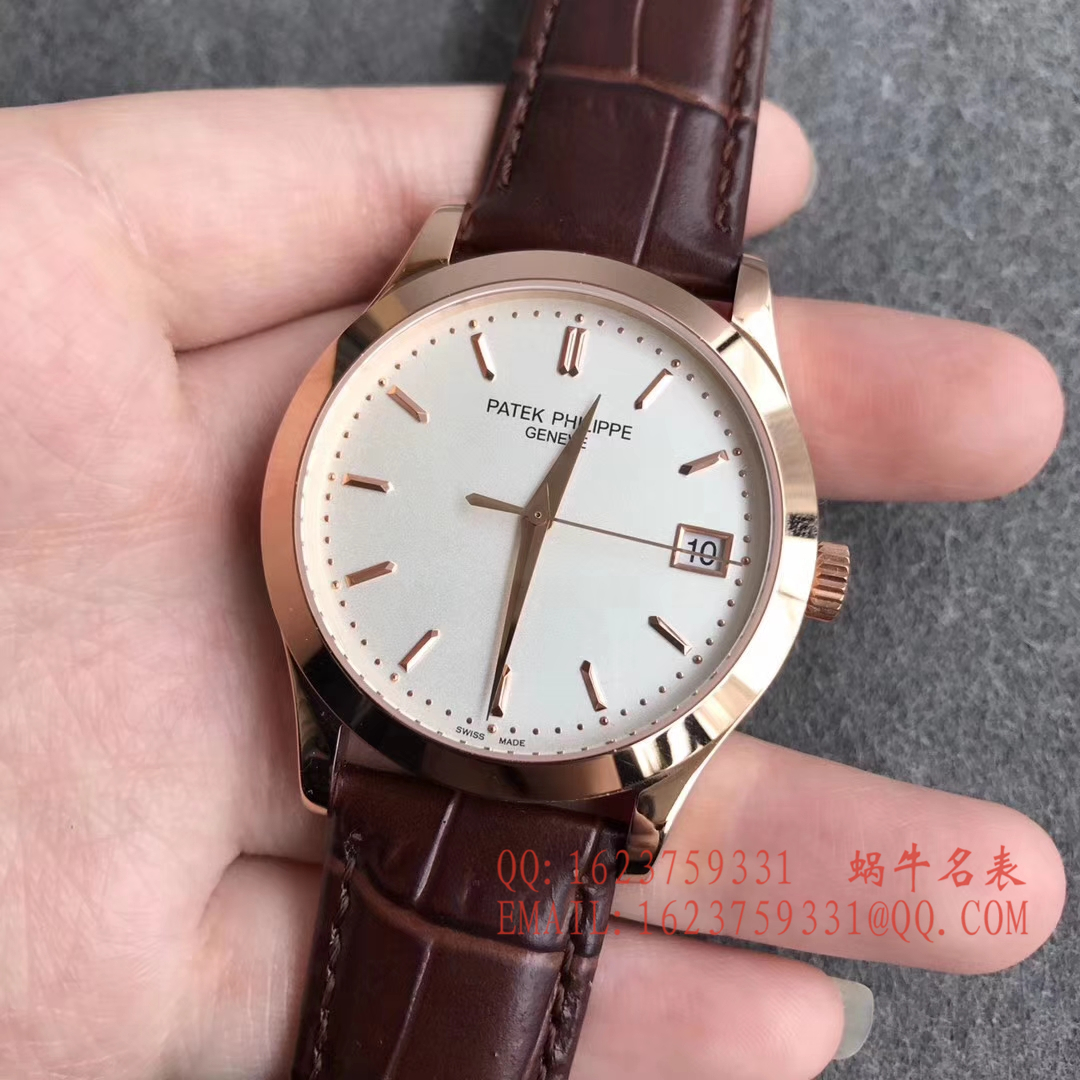   台湾  百达翡丽古典表系列5296R-010 玫瑰金腕表 / BD143