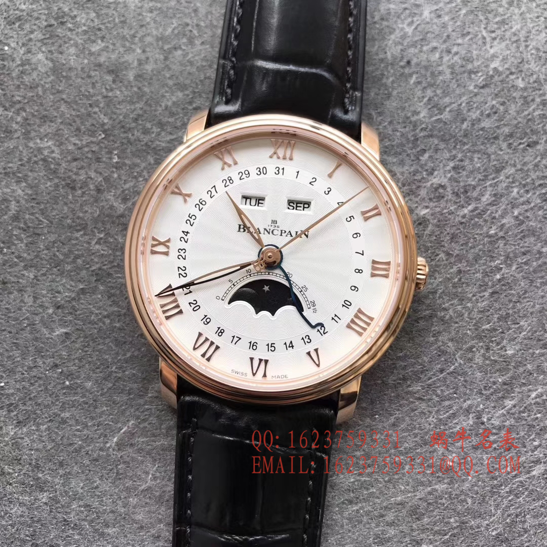   OM  宝珀经典系列6664-3642-55B月相腕表 / BP023