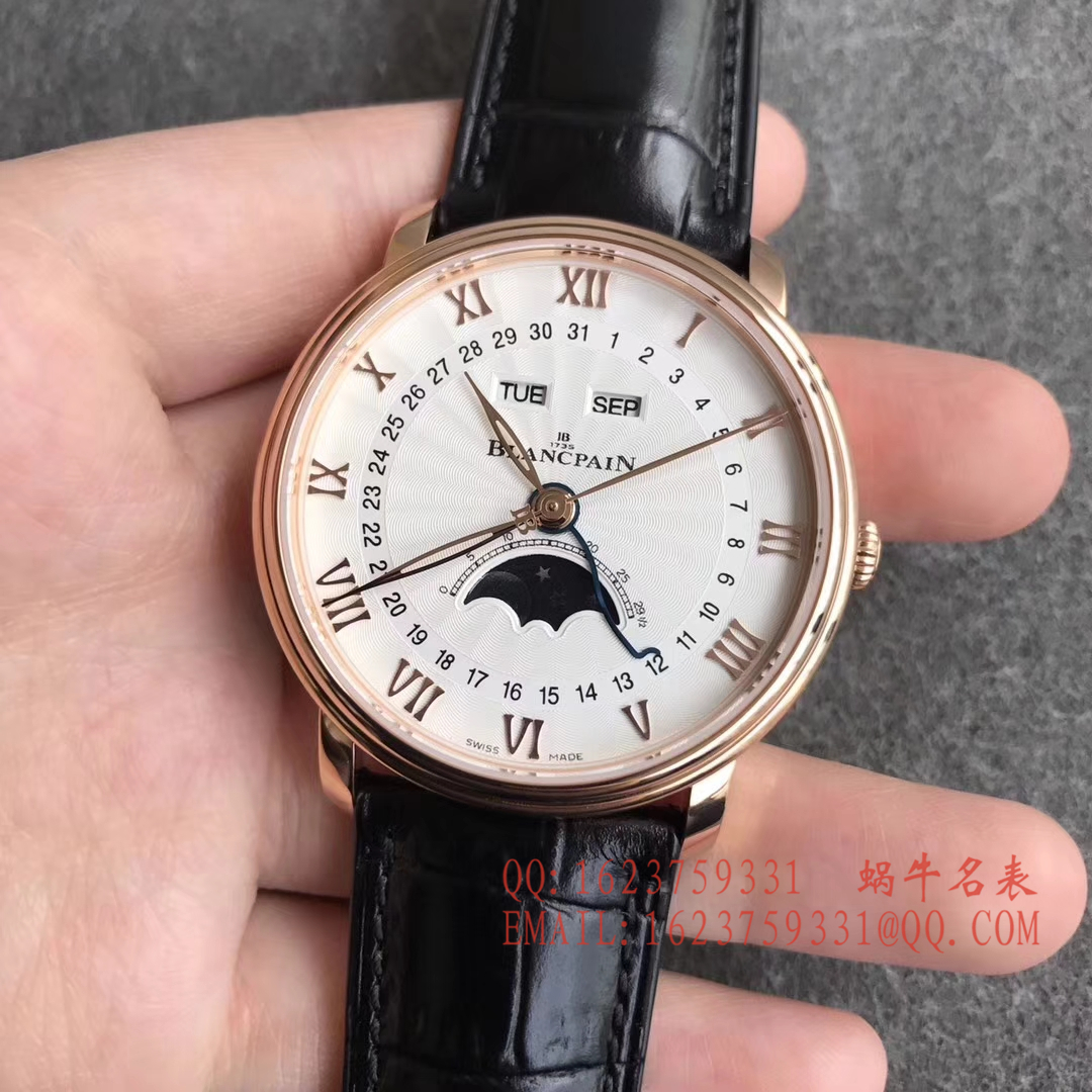   OM  宝珀经典系列6664-3642-55B月相腕表 / BP023