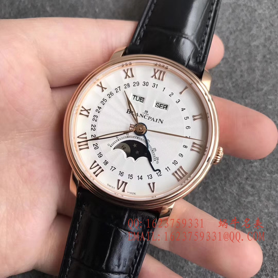   OM  宝珀经典系列6664-3642-55B月相腕表 / BP023