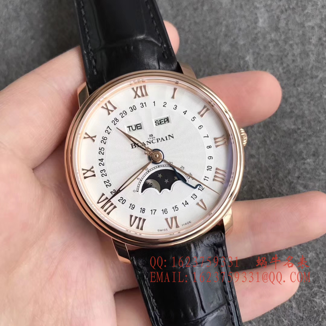   OM  宝珀经典系列6664-3642-55B月相腕表 / BP023