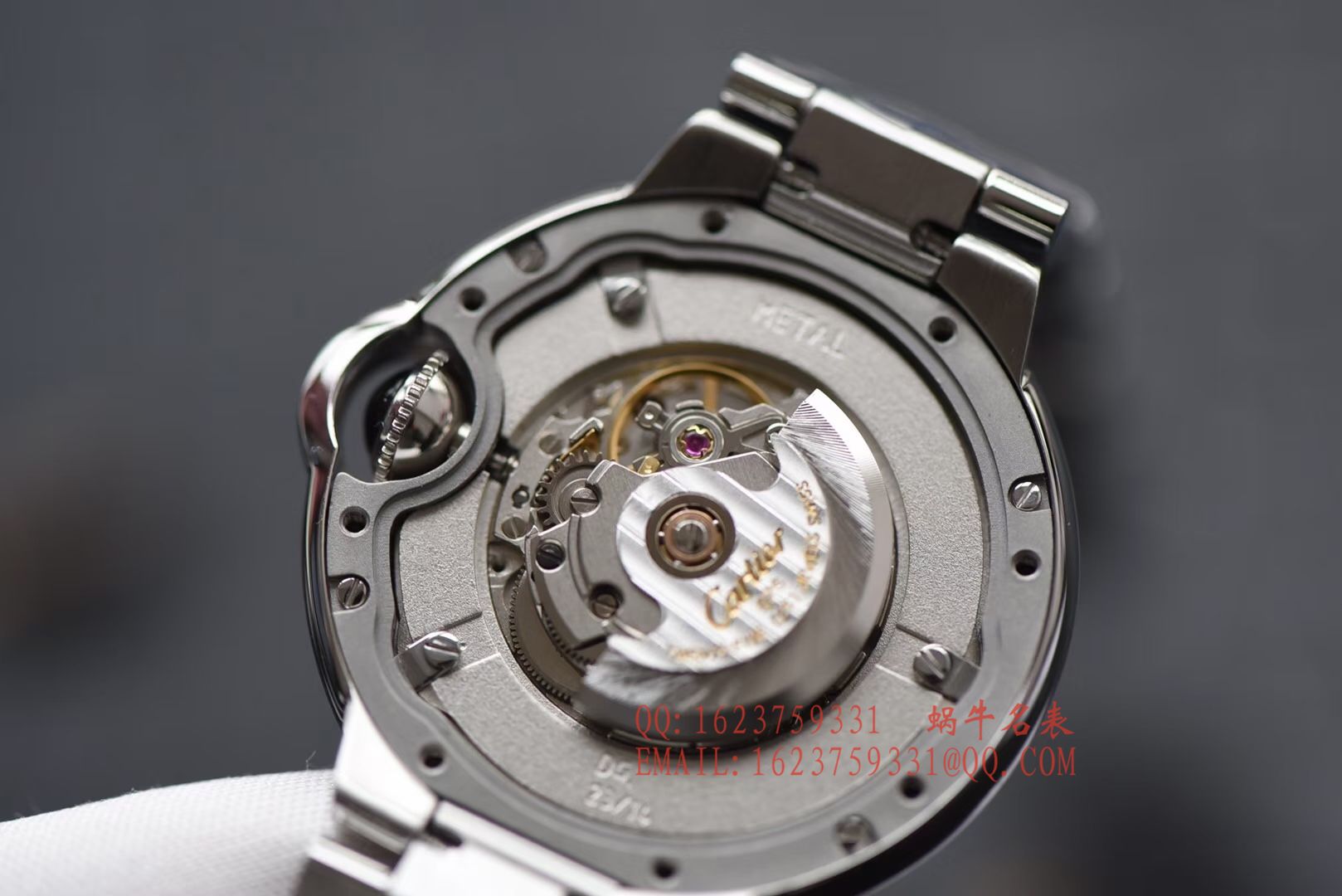   V6蓝气球ETA1671机芯版本  卡地亚蓝气球系列33毫米W6920071女士机械腕表 / K142