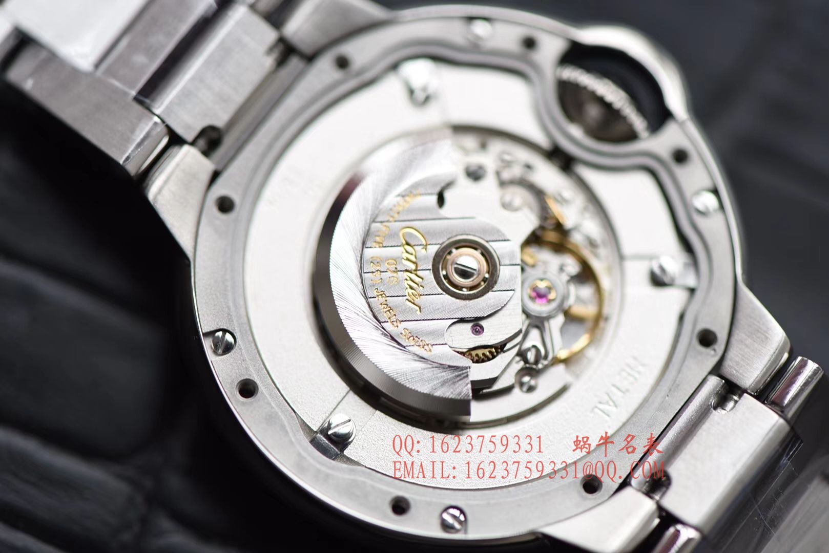   V6蓝气球ETA1671机芯版本  卡地亚蓝气球系列33毫米W6920071女士机械腕表 / K142