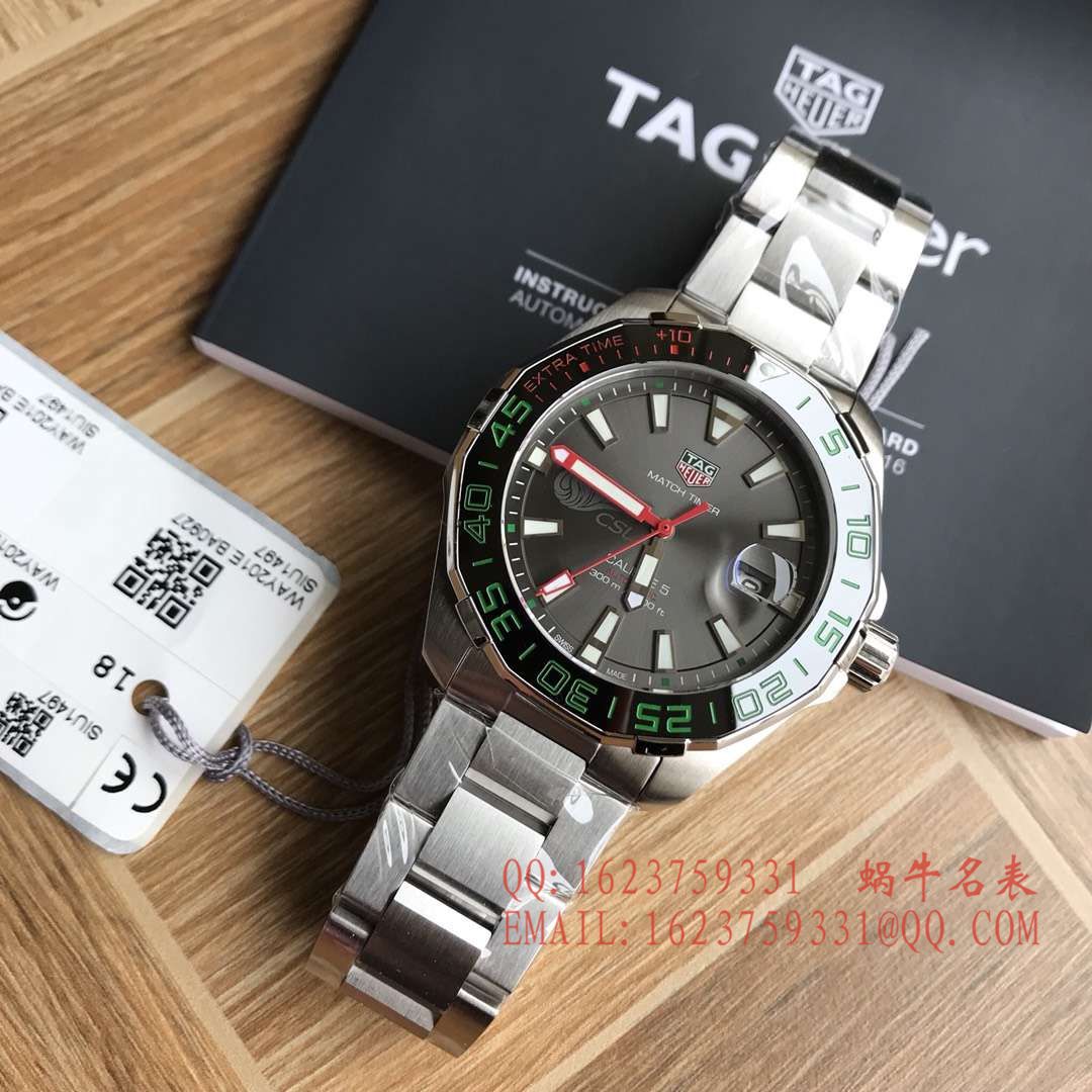   香港原单 支持专柜验货  泰格豪雅竞潜系列中超特别版WAY201E.BA0927机械表 / TG036