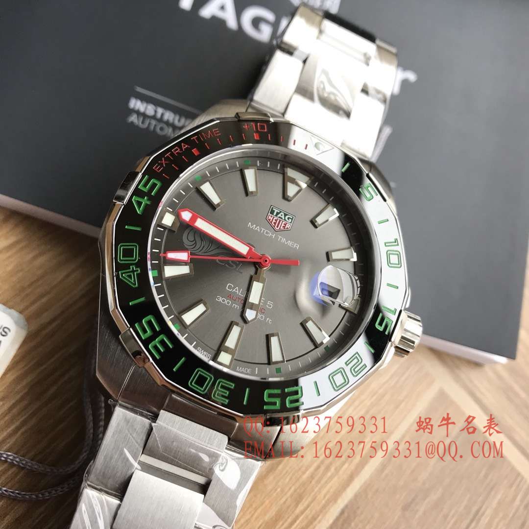   香港原单 支持专柜验货  泰格豪雅竞潜系列中超特别版WAY201E.BA0927机械表 / TG036