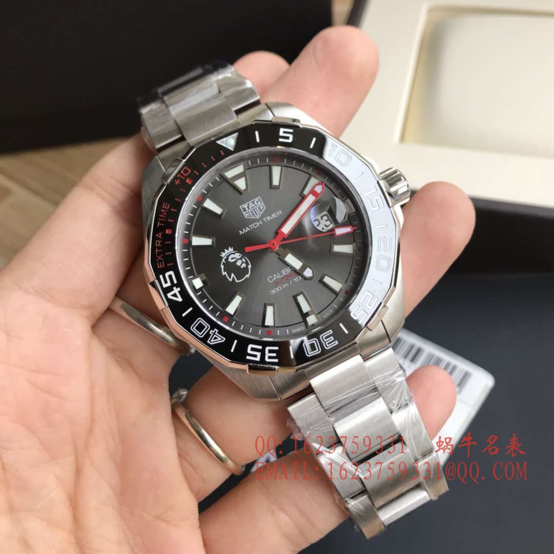   香港原单 支持专柜验货  泰格豪雅竞潜Aquaracer系列300M英超联赛特别款腕表WAY201D.BA0927 / TG037