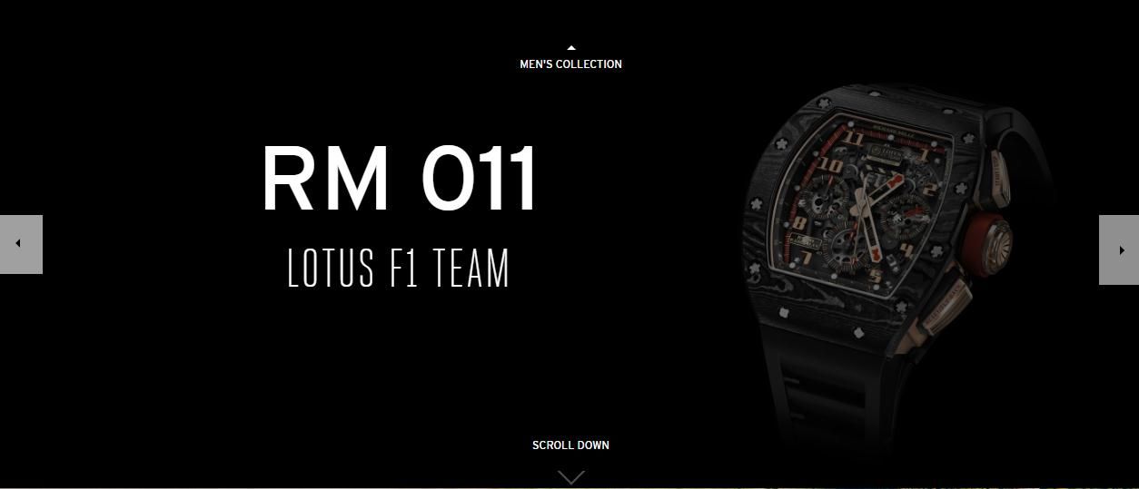   KV  理查德.米勒RICHARD MILLE男士系列RM 011 LOTUS F1 TEAM男士机械腕表 / RM 011 LOTUS F1 TEAM 