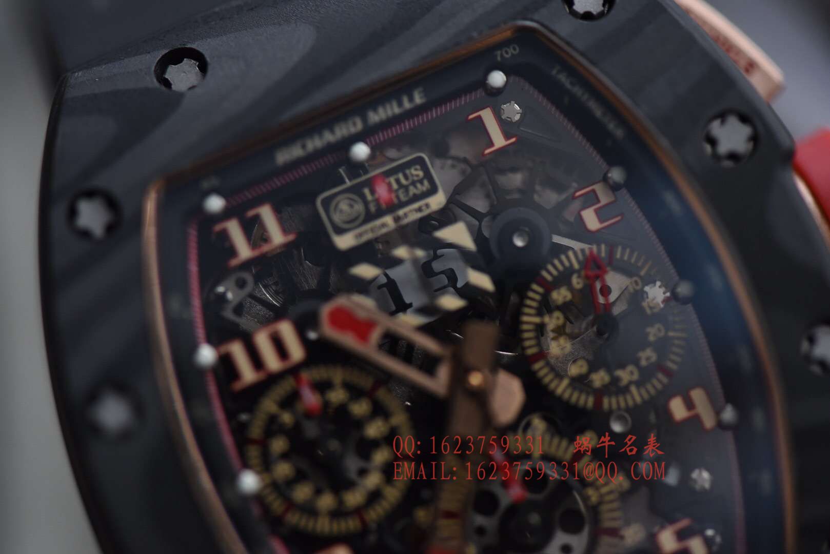  KV  理查德.米勒RICHARD MILLE男士系列RM 011 LOTUS F1 TEAM男士机械腕表 / RM 011 LOTUS F1 TEAM 