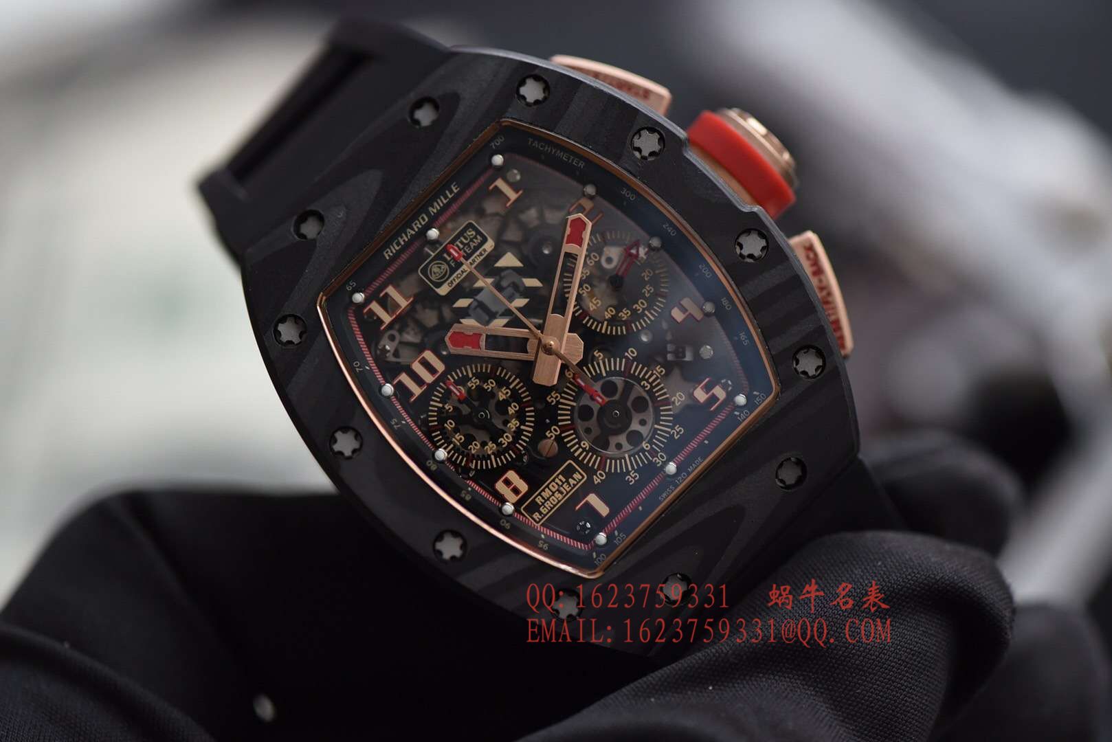   KV  理查德.米勒RICHARD MILLE男士系列RM 011 LOTUS F1 TEAM男士机械腕表 / RM 011 LOTUS F1 TEAM 
