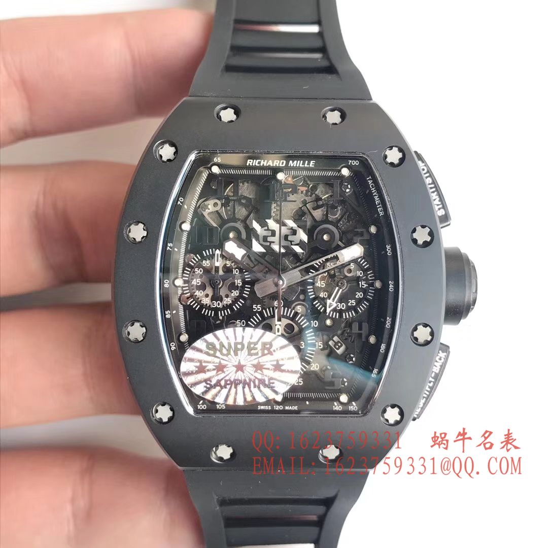   独家视频评测KV最强版本  理查德米勒RICHARD MILLE男士系列RM 011腕表 / RMCI 011DD