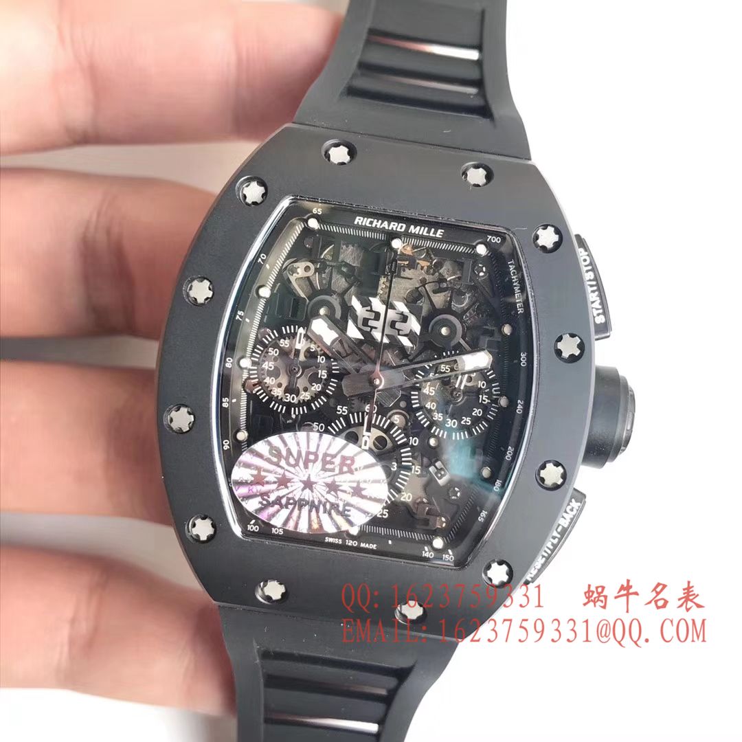  独家视频评测KV最强版本  理查德米勒RICHARD MILLE男士系列RM 011腕表 / RMCI 011DD