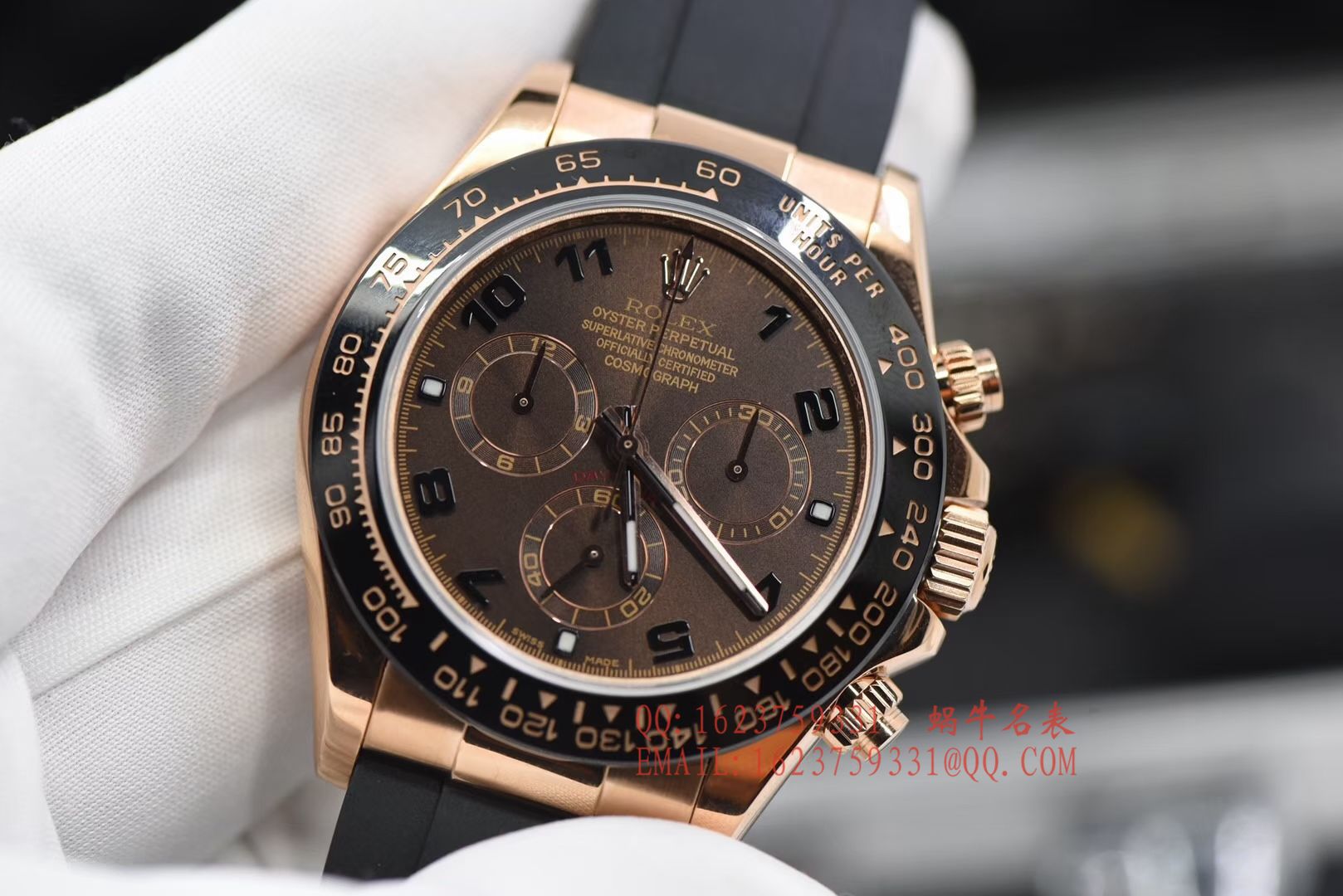   AR  劳力士ROLEX宇宙计型迪通拿系列116515LN-L(FC) 咖啡面腕表 / R200