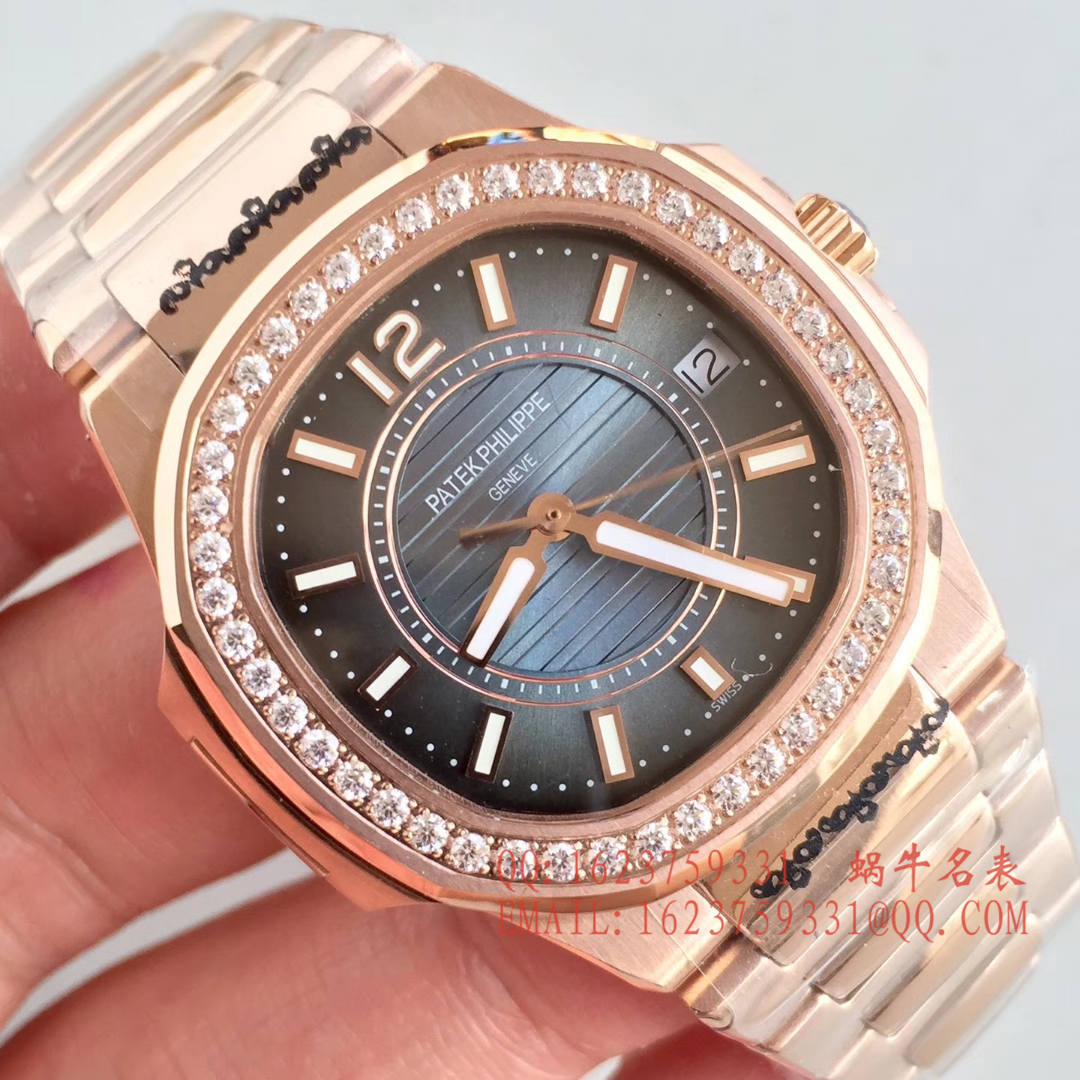   JJ  百达翡丽运动系列7011/1G-001 、7011/1G-010白金腕表、7011/1R-010 、7011/1R-001玫瑰金女士腕表(鹦鹉螺) / BD220