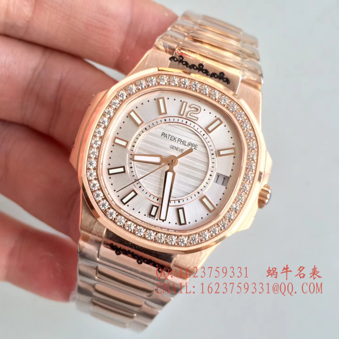   JJ  百达翡丽运动系列7011/1G-001 、7011/1G-010白金腕表、7011/1R-010 、7011/1R-001玫瑰金女士腕表(鹦鹉螺) / BD220