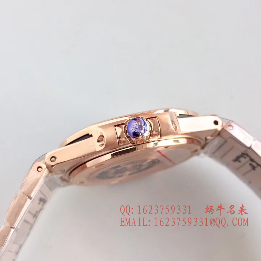   JJ  百达翡丽运动系列7011/1G-001 、7011/1G-010白金腕表、7011/1R-010 、7011/1R-001玫瑰金女士腕表(鹦鹉螺) / BD220