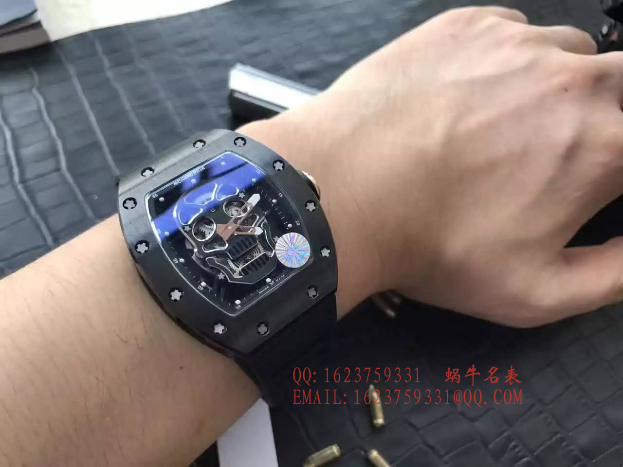   视频解析  KV出品版理查德米勒骷髅头RM 52系列手表 / R007