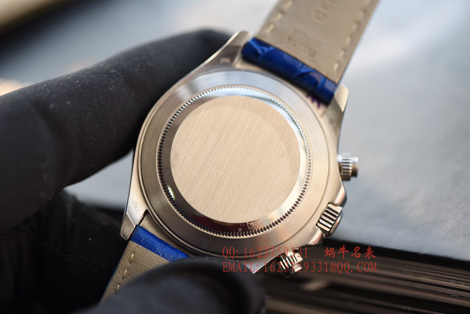   台湾  劳力士宇宙计型迪通拿系列116599 12sa密镶钻表面配蓝珐琅罗马数字腕表 / RBD201