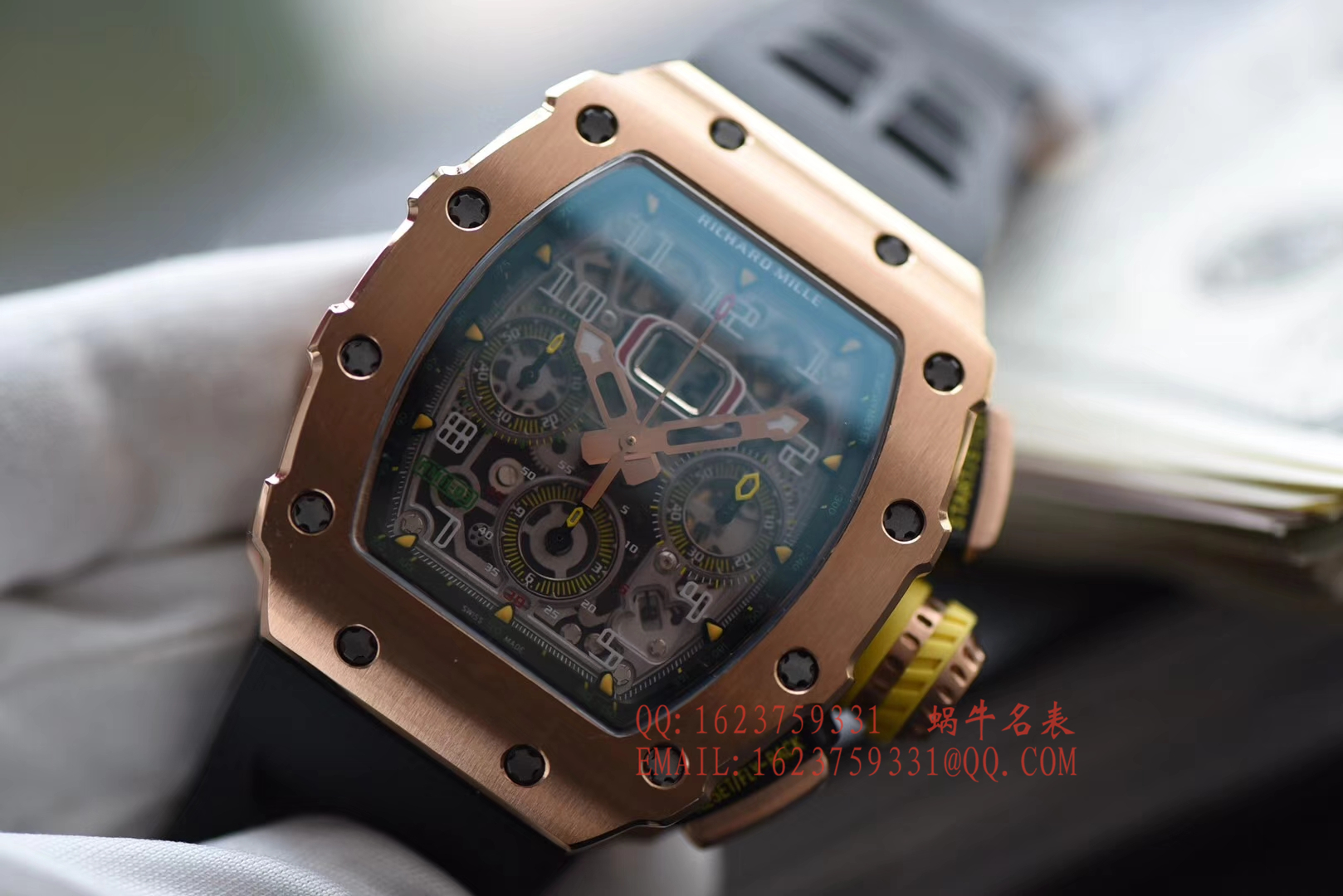   独家视频评测KV  里查德米尔RICHARD MILLE男士系列RM 11-03RG腕表 / RM 011D