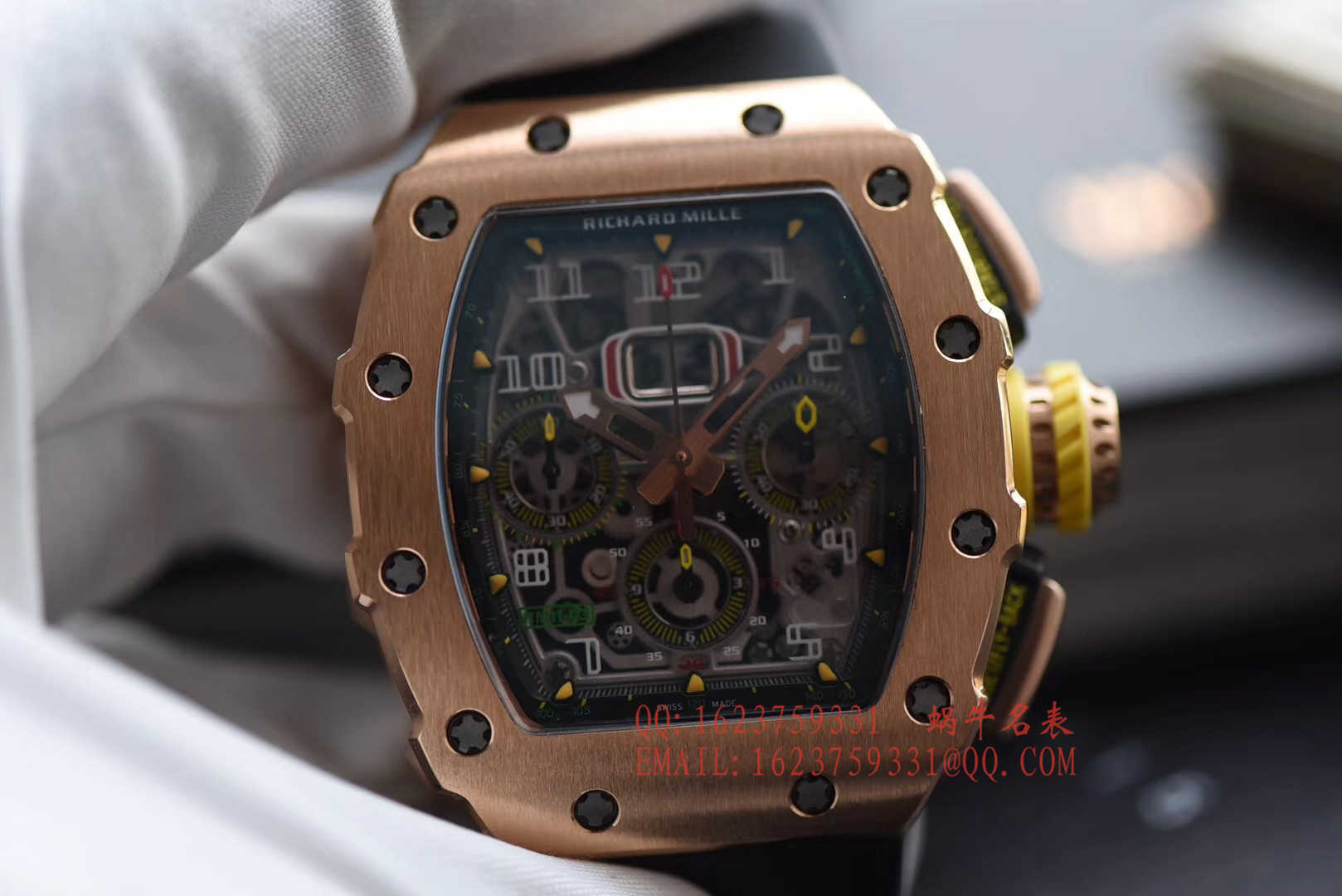   独家视频评测KV  里查德米尔RICHARD MILLE男士系列RM 11-03RG腕表 / RM 011D