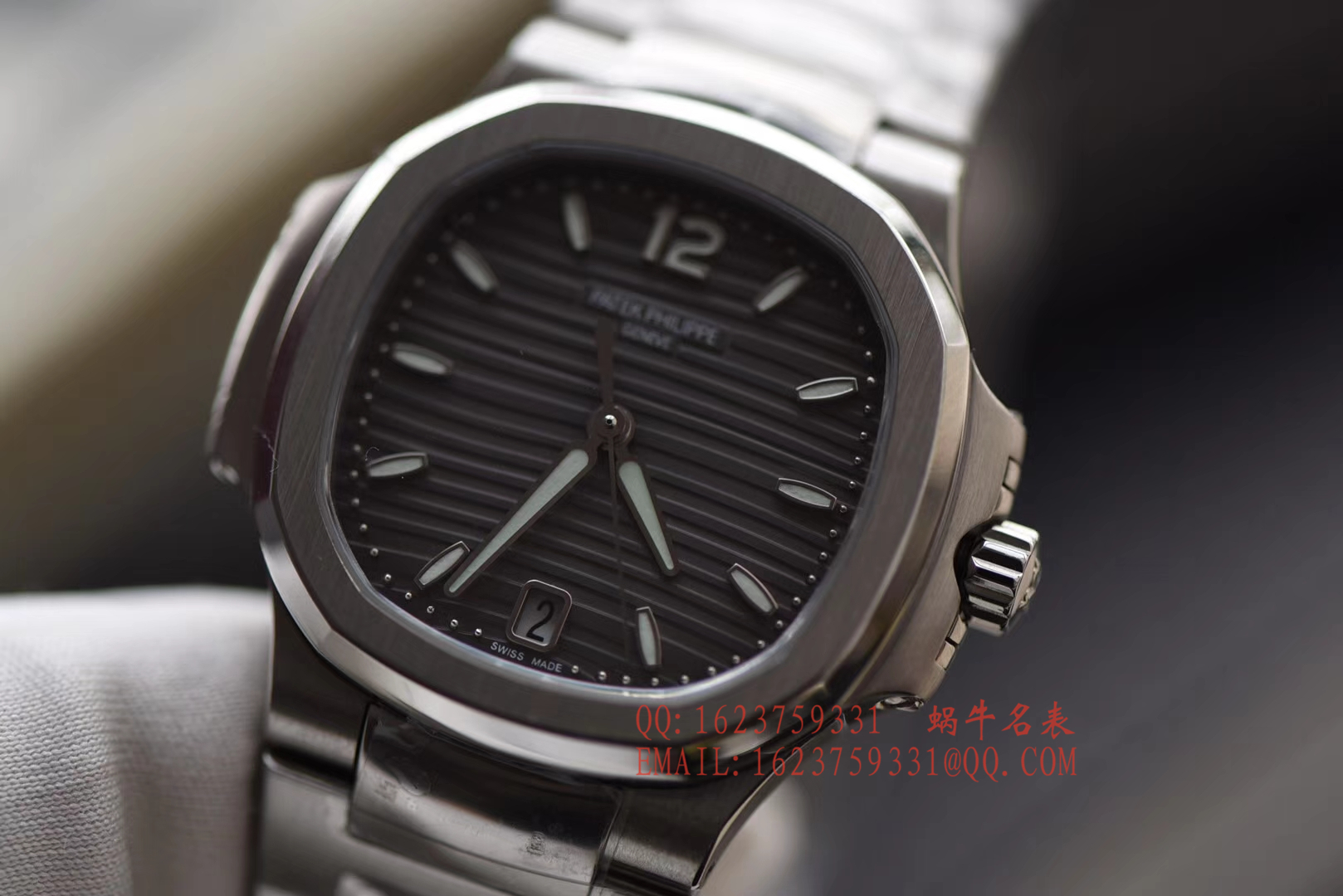   PF  百达翡丽运动系列7118/1A-011女士腕表(鹦鹉螺) / BD222