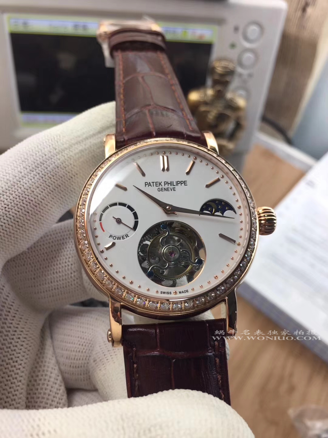   TF厂高百达翡丽镂空雕花动力星辰真陀飞轮腕表 / BD202