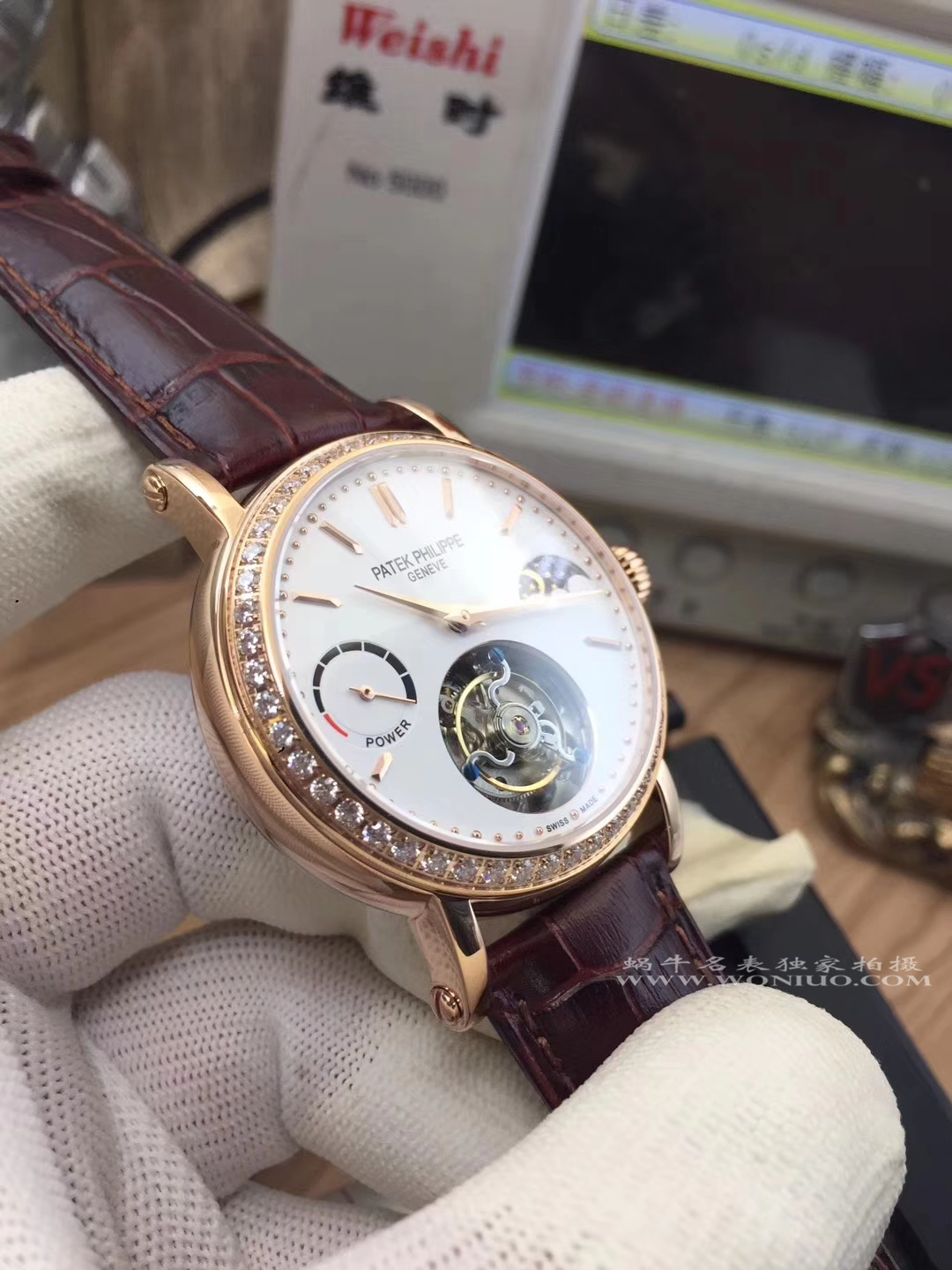   TF厂高百达翡丽镂空雕花动力星辰真陀飞轮腕表 / BD202