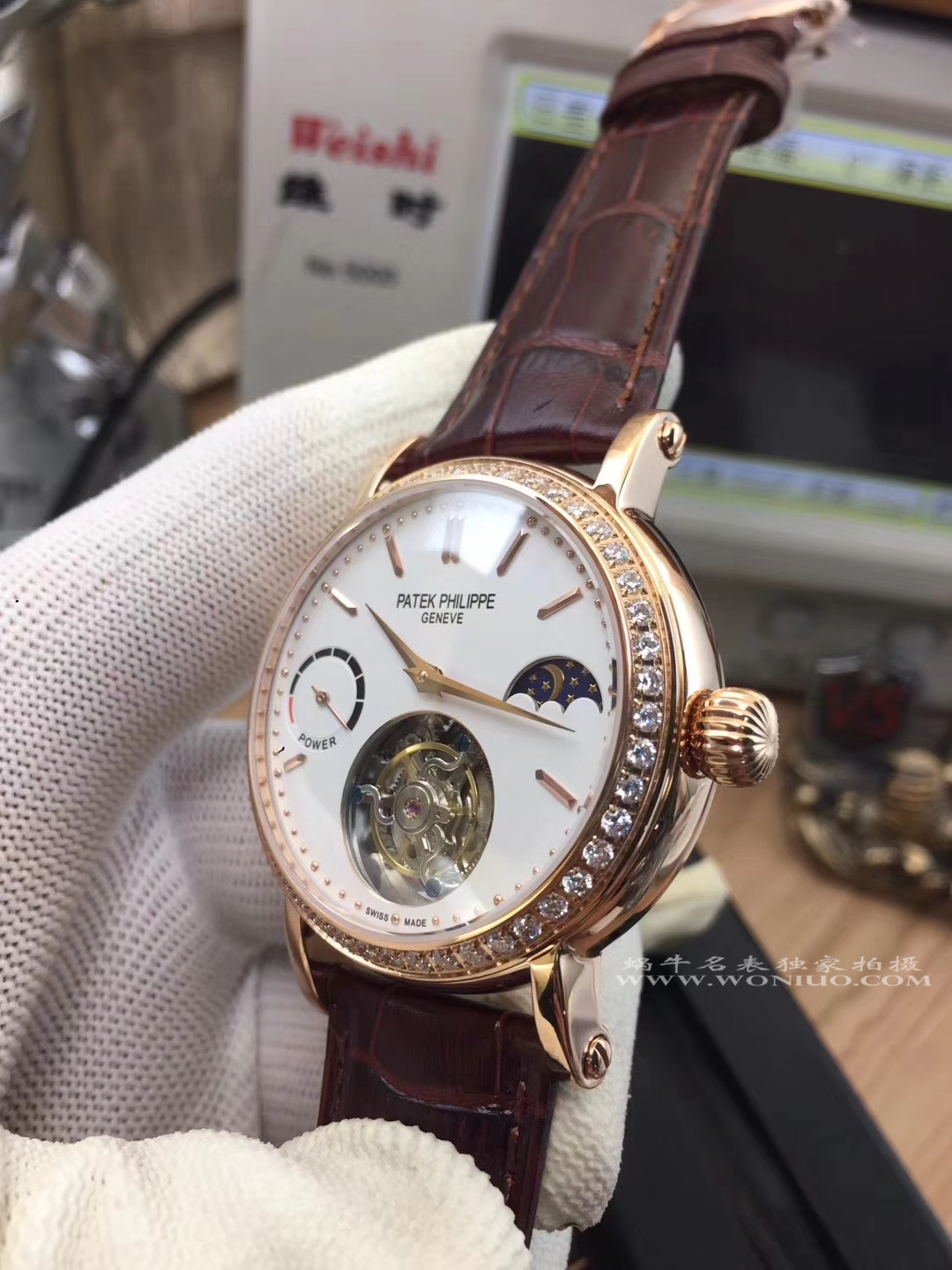   TF厂高百达翡丽镂空雕花动力星辰真陀飞轮腕表 / BD202