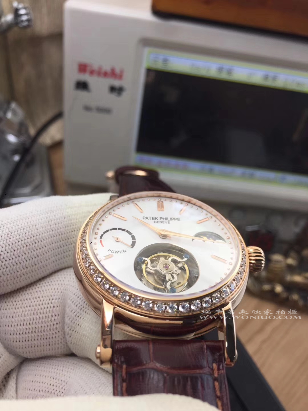   TF厂高百达翡丽镂空雕花动力星辰真陀飞轮腕表 / BD202