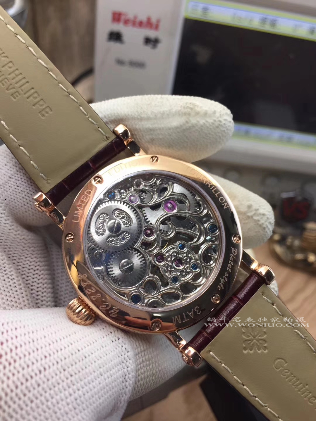   TF厂高百达翡丽镂空雕花动力星辰真陀飞轮腕表 / BD202