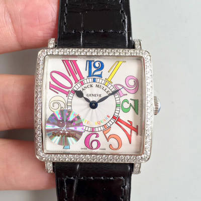   GF工艺新极致——最强女表  Franck Muller法穆兰MASTER SQUARE系列6002 M QZ女士石英腕表