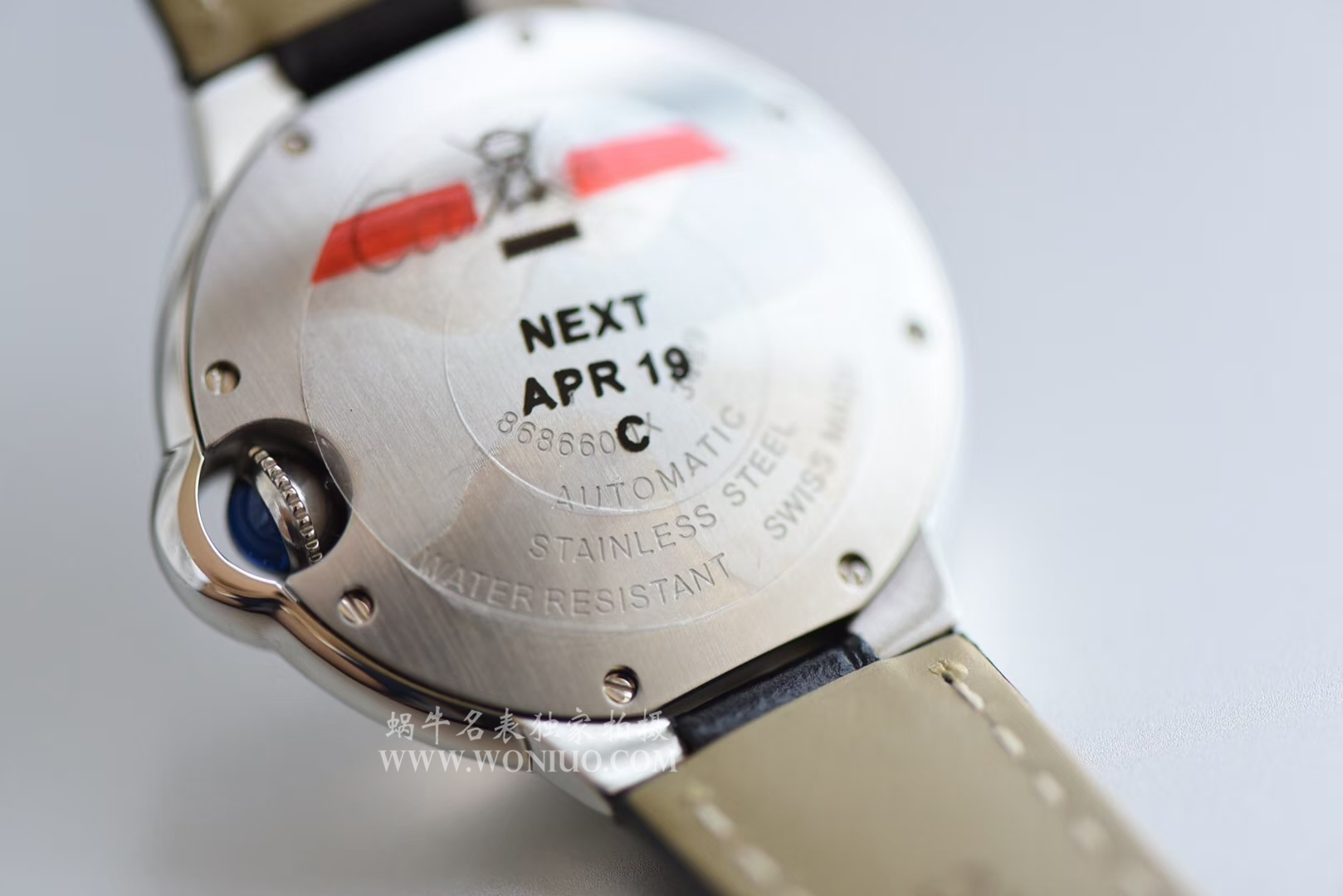   HBBV6  卡地亚蓝气球系列W6920085女士33毫米机械腕表 / KDY109