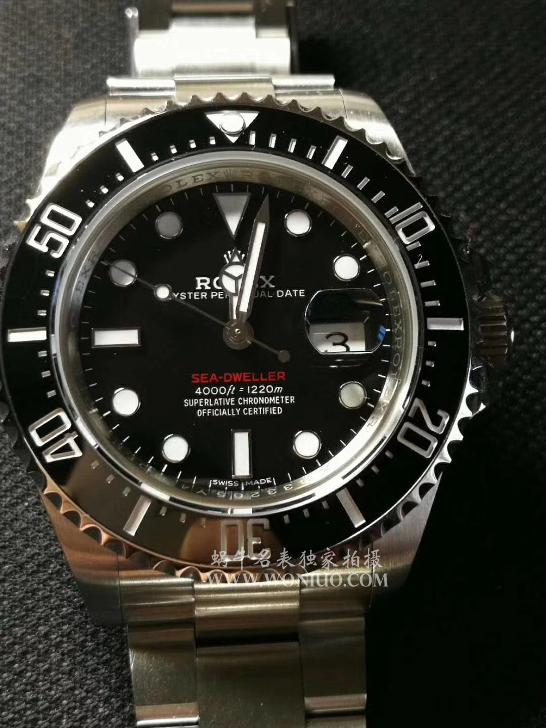   独家视频评测AR  劳力士ROLEX海使型系列Rolex Sea-Dweller 50周年126600 单红43毫米腕表 / RBG194