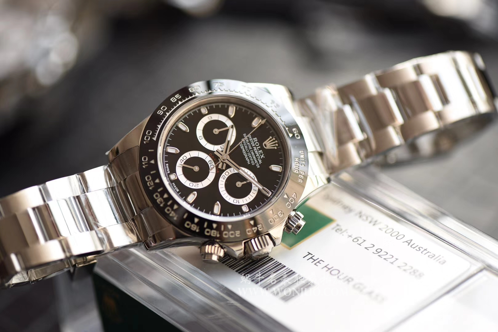   AR厂劳力士904钢宇宙计型迪通拿系列116500LN-78590黑盘机械手表 / R204