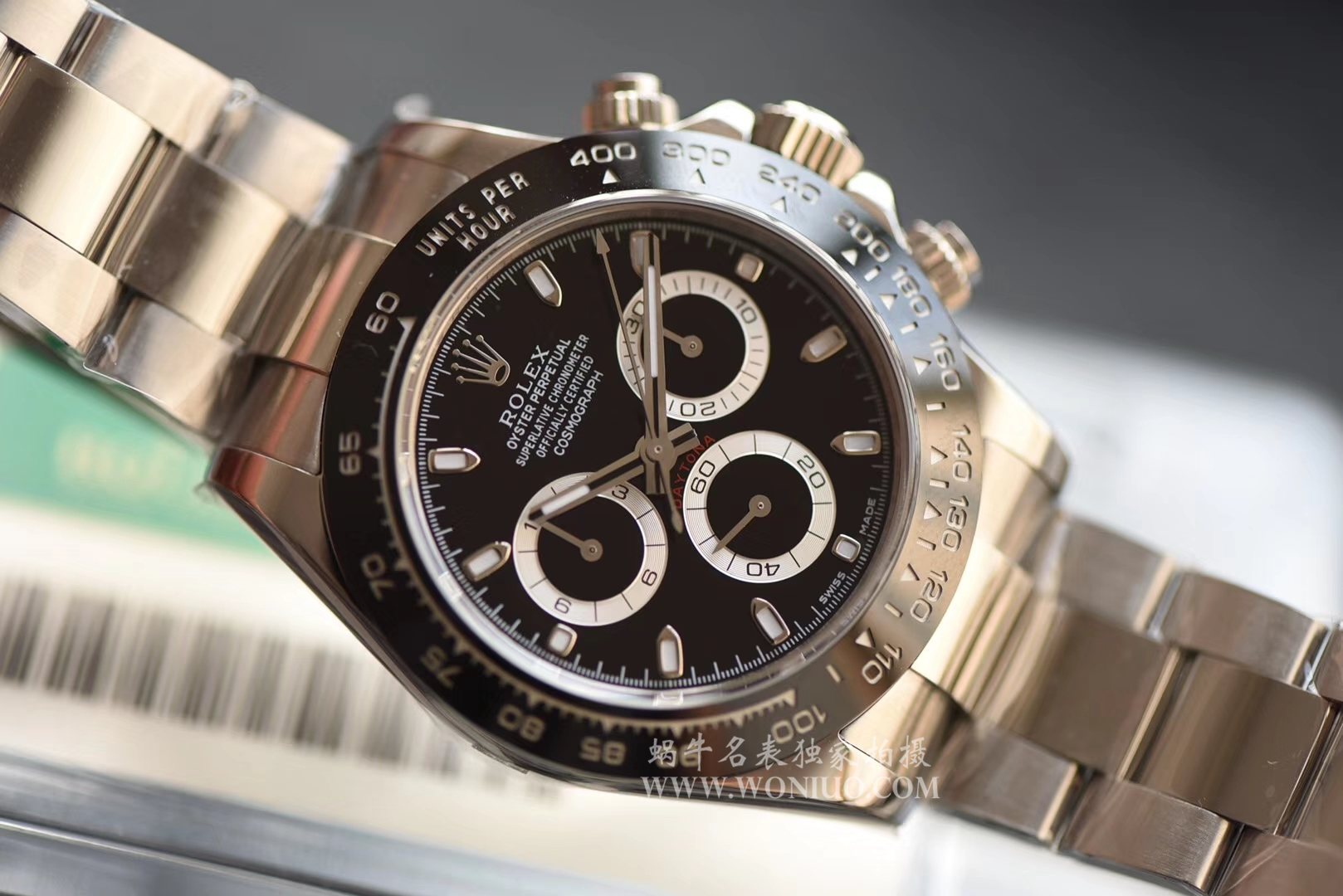   AR厂劳力士904钢宇宙计型迪通拿系列116500LN-78590黑盘机械手表 / R204