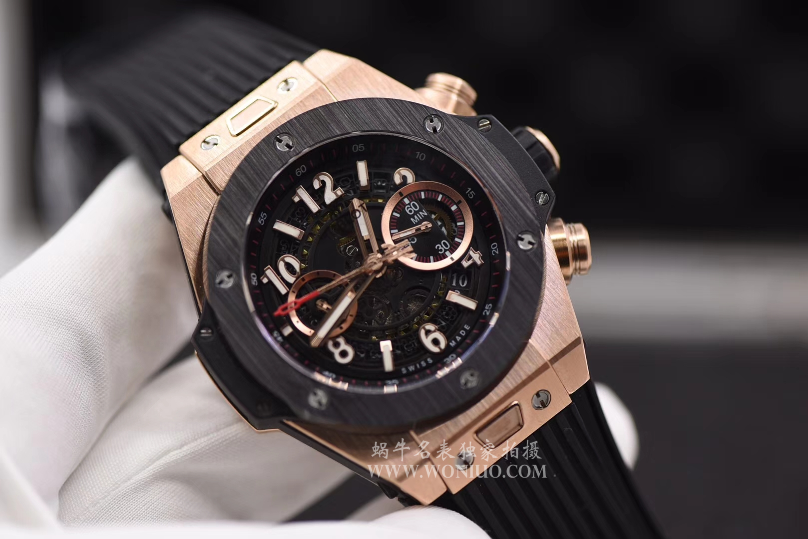   JB  宇舶系列411.OX.1180.RX镂空腕表 / YB054