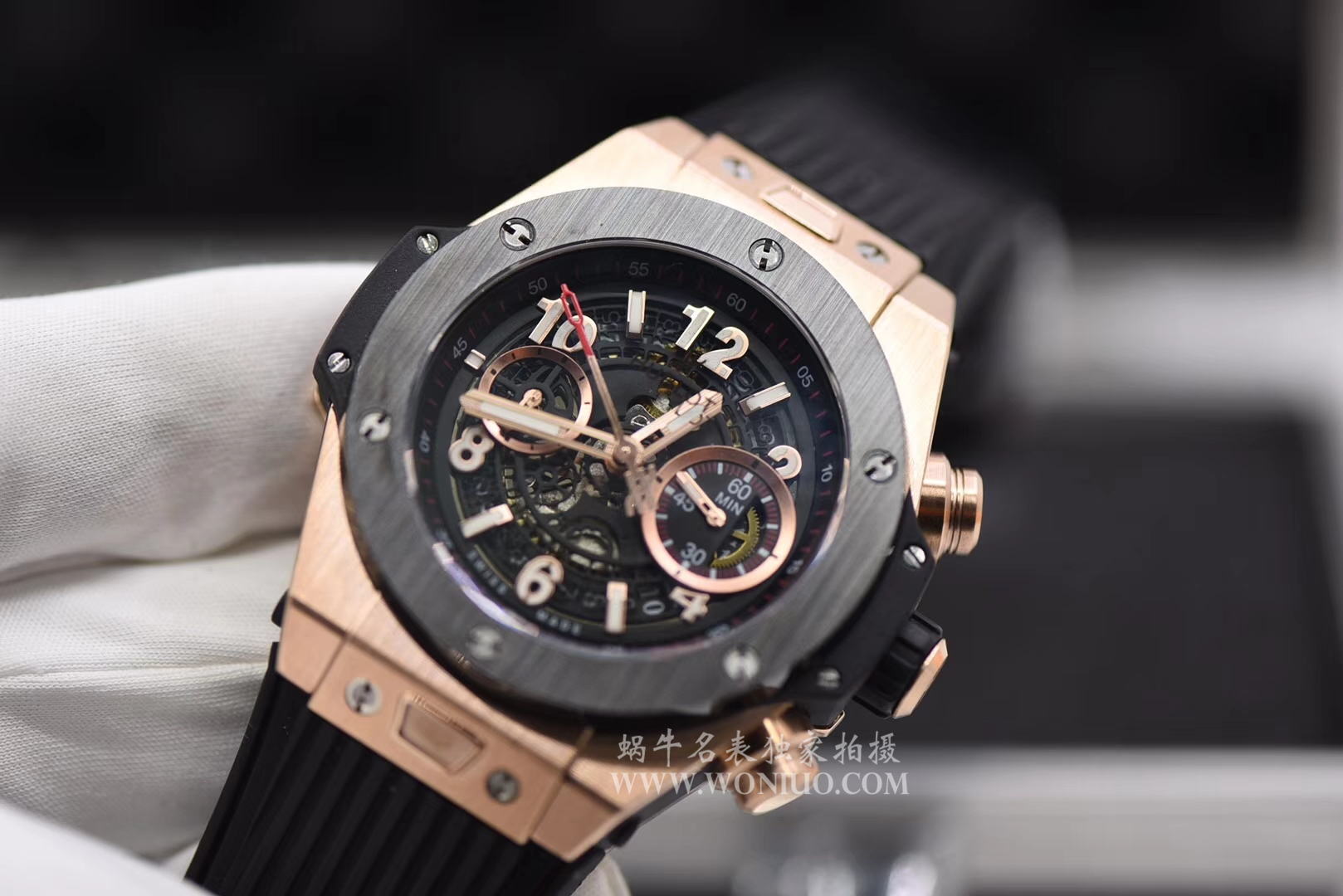   JB  宇舶系列411.OX.1180.RX镂空腕表 / YB054