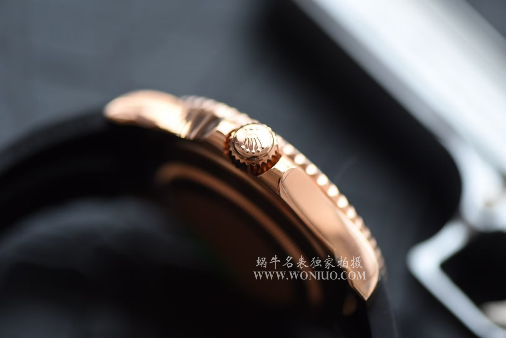   视频测评NOOB厂劳力士游艇名仕型系列116655-Oysterflex bracelet金壳腕表  / RBC018