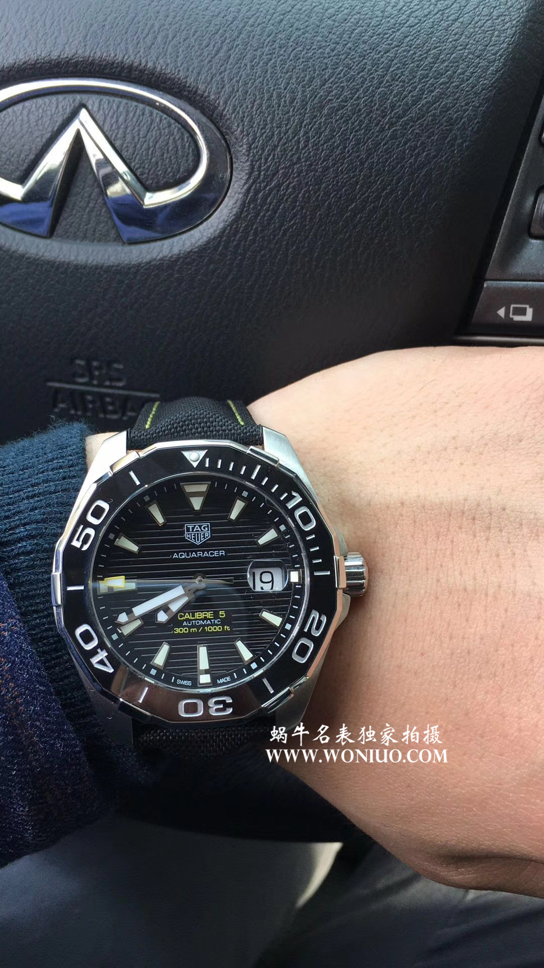   原单正品、专柜验货  李易峰同款泰格豪雅竞潜300M腕表系列系列WAY201A.FT6069腕表 / TG057