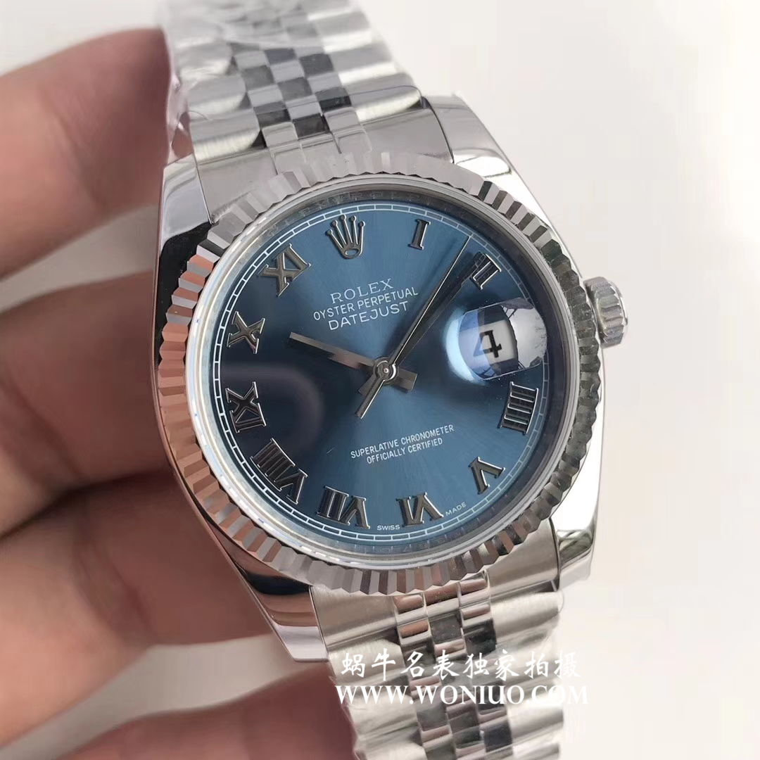   AR表  劳力士日志型36系列116200-72600蓝盘腕表 / RBD203